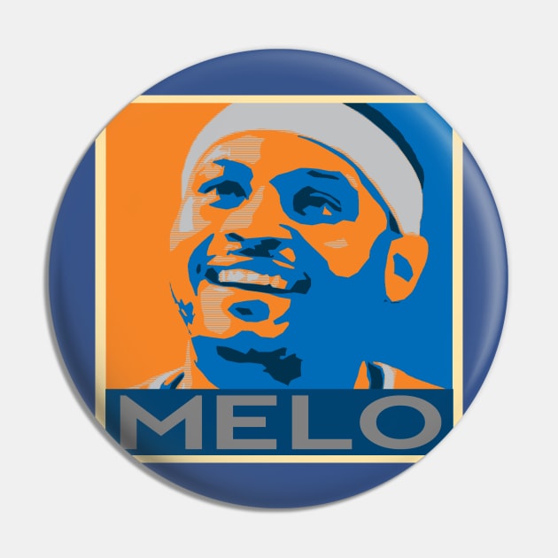 Stay Melo Pin by IronLung Designs