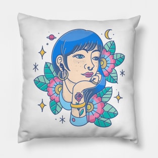 Music girl Pillow