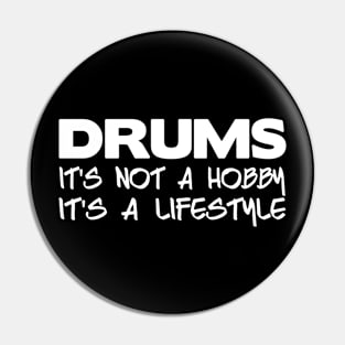 Drum Lifestyle Pin