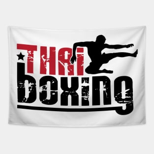 Thai boxing Tapestry