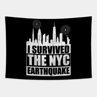 I Survived The NYC Earthquake Tapestry