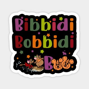 Bibbidi Bobbidi Boo Halloween Magnet