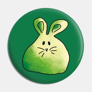 cute green rabbit Pin
