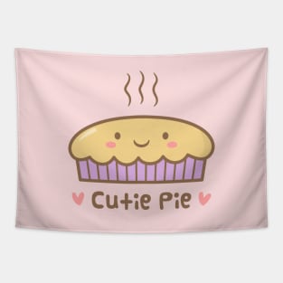 Cute Cutie Pie Food Doodle Tapestry