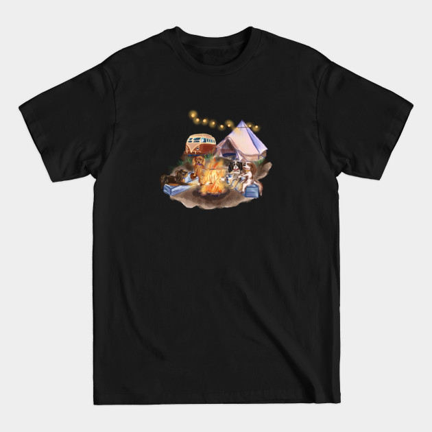 Discover Cavalier King Charles Spaniels Camping and RV Trip - Cavalier King Charles Spaniel - T-Shirt