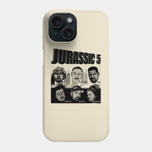Jurassic 5(Hip hop group) Phone Case