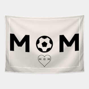 Mother's love and football magic. Tapestry