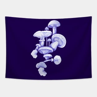 Ink Shrooms Tapestry