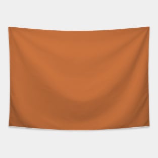 Pumpkin Pie Solid Orange Tapestry