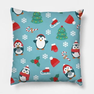 Christmas seamless pattern Pillow