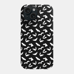 Bat Silhouettes Pattern Phone Case