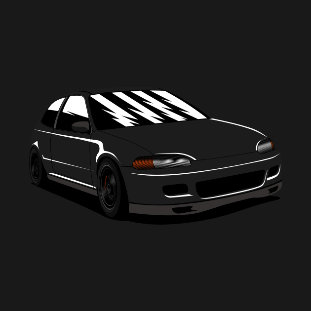 Black EG6 by dipurnomo