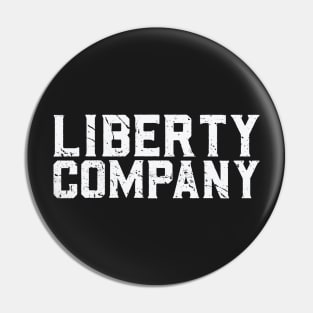 Liberty White Pin