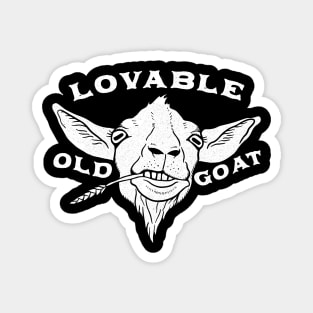 Lovable Old Goat Magnet