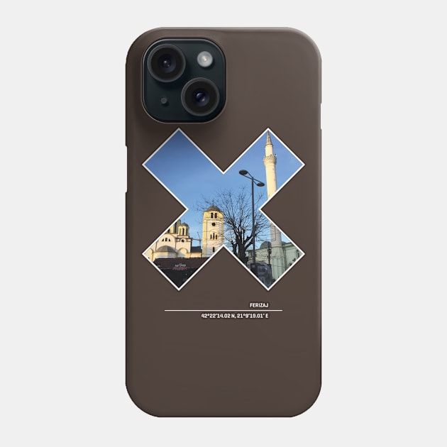 Ferizaj City Phone Case by HustlemePite