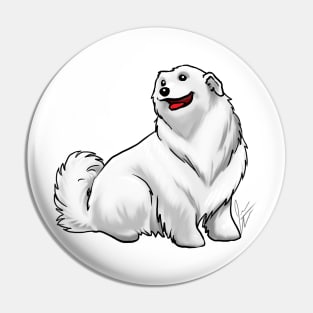 Dog - Great Pyrenees - White Pin