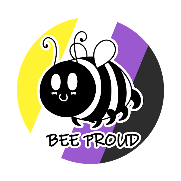 Bee Proud Non-Binary by JadedOddity