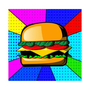 Popart burger 3 T-Shirt