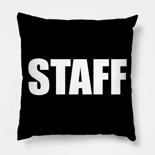 Staff Pillow by Cutepitas