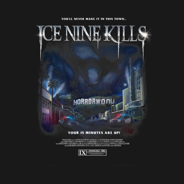 Ice Music Nine Band Kills  - Welcome To Retro Punk Funny by lianbiang