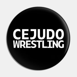 Cejudo Wrestling Pin