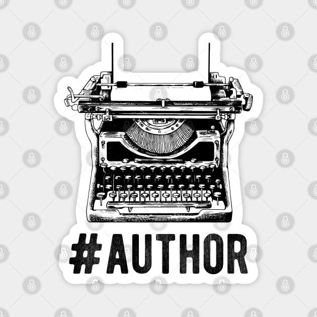 Author - #Author Magnet by KC Happy Shop