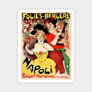 Amelie Dieterle Folies Bergere Magnet