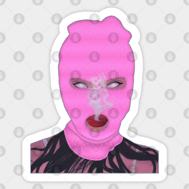 no more sad shit - Bad Girl Aesthetic - Sticker