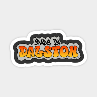 Made in Dalston I Garffiti I Neon Colors I Orange Magnet