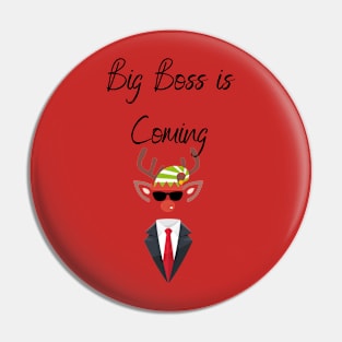 Message  of santa is coming Pin