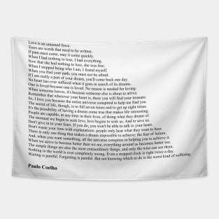 Paulo Coelho Quotes Tapestry