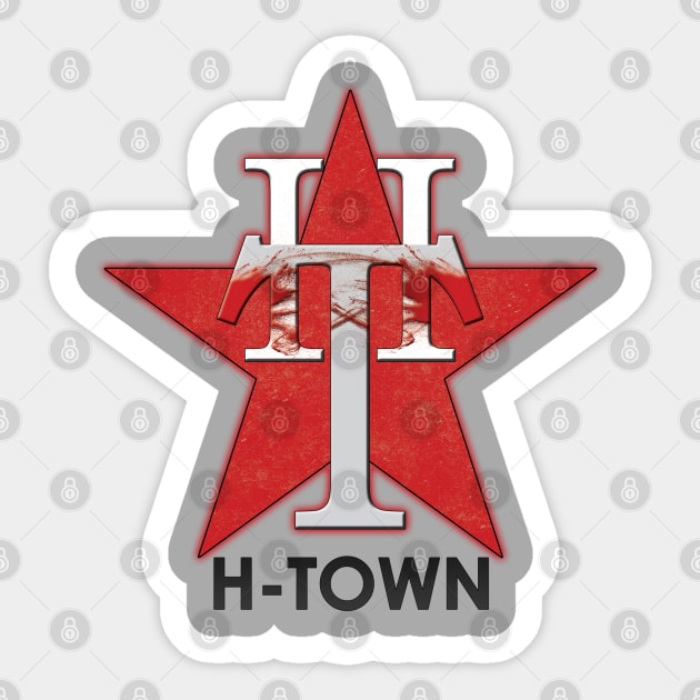 Houston Astros Crush City Orbit Sticker H-town Great Gift 