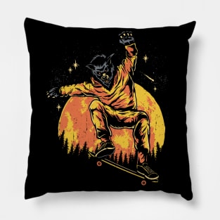 Teenage Werewolf Pillow