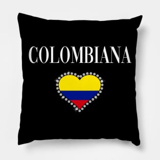 Camiseta de Mujer Colombia Girl Women T-shirt Pillow