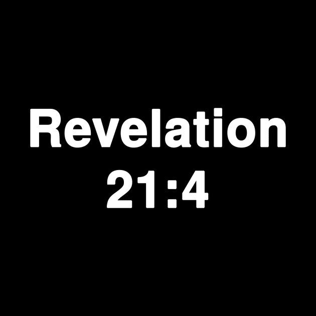 Revelation 21:4  Title Typography by Holy Bible Verses