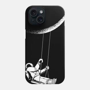 Astronaut Moon Swing Design Phone Case