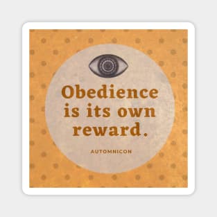 Obedience Magnet