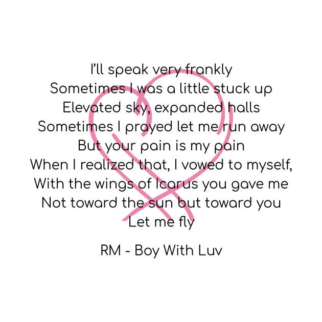 ロイヤリティフリー Bts Boy With Luv 歌詞 できる
