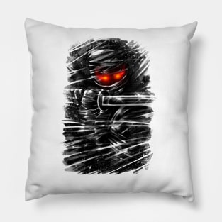 Dark ninja Pillow