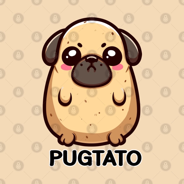 Pugtato Potato Pug by CraftingHouse's Design