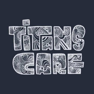 Titans Care illustrated T-Shirt