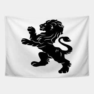 Lion Silhouette Tapestry