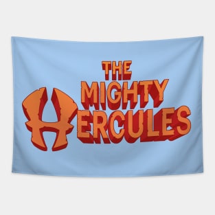 The Mighty Hercules title Tapestry