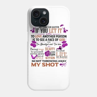 Broadway Quotes Phone Case