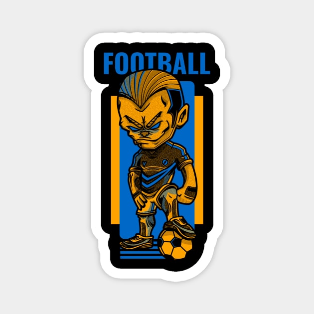 Football / Football Player / Soccer Player / Football Fan / Soccer Fan Magnet by Redboy