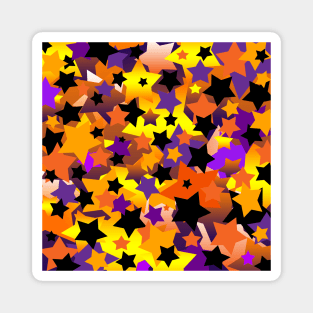 Halloween Star Crazy Magnet