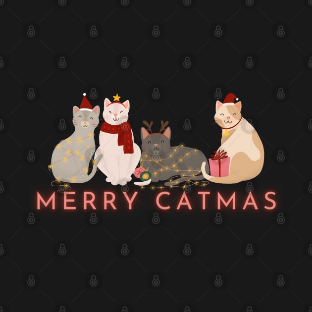 Merry Catmas by MFVStore