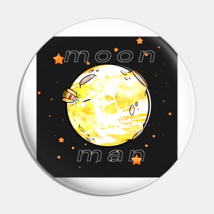 moon man Pin