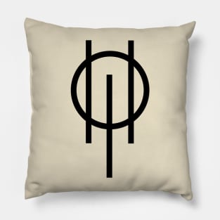 Circle symbol Pillow