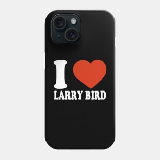 Graphic I Love Larry Personalized Name Sports Phone Case